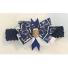 Penn State Baby Girl Boutique Bow Crocheted Headband
