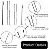 Xynovate 300pcs Bobby Pins Kit, U Shaped Hair Pins for