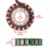 For Arctic Cat Stator & Gasket for Arctic Cat 300
