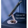 RDRKR 360 Rotatable Metal Aluminium Phone Stand Base and Phone