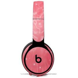 Skin Decal Wrap Works with Original Beats Solo Pro Headphones Stardust Pink Skin Only Beats NOT Included