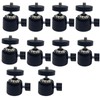 Universal 1/4" Swivel Mini Ball Head Tripod Mount, 360 Degree