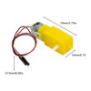 6pcs TT Motor DC Electric Motor 3V-6V Dual Shaft Geared