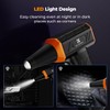 K&F Concept Long-Lasting Compressed Air Duster, 8000mAh-150min Endurance| 150000RPM|LED Light|3