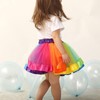 AIMALL Girl Rainbow Tutu Skirt Ballet Dancewear Princess Costume Tulle