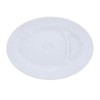 Tableware East Single Dumpling Plate with Dividers 8"
