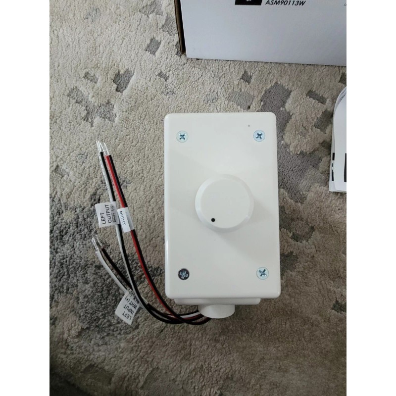 Universal Speakercraft VWS60 Outdoor Stereo Volume Control (white) ASM90113W