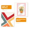 sourcing map 5 x 7 Cardboard Picture Frame, 6pcs Pink
