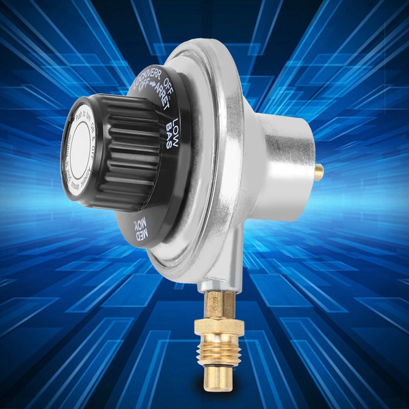 Fdit Zinc Alloy Adjustable Pressure Regulator 1"-20UNF Gas Low-Pressure Control