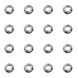 (16 Pack) Tusk Flange Locking Lug Nut 10mm x 1.25mm Thread Pitch w/ 14mm Head for Honda ATC 200X 1983-1987