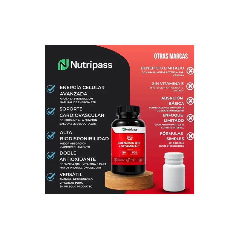 Q10 Vitamina 120 Cápsulas Radiance Woman Nutripass Sabor