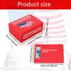 US Citizenship Flash Cards 2025, 3.5”x2.5” Flashcards for The United
