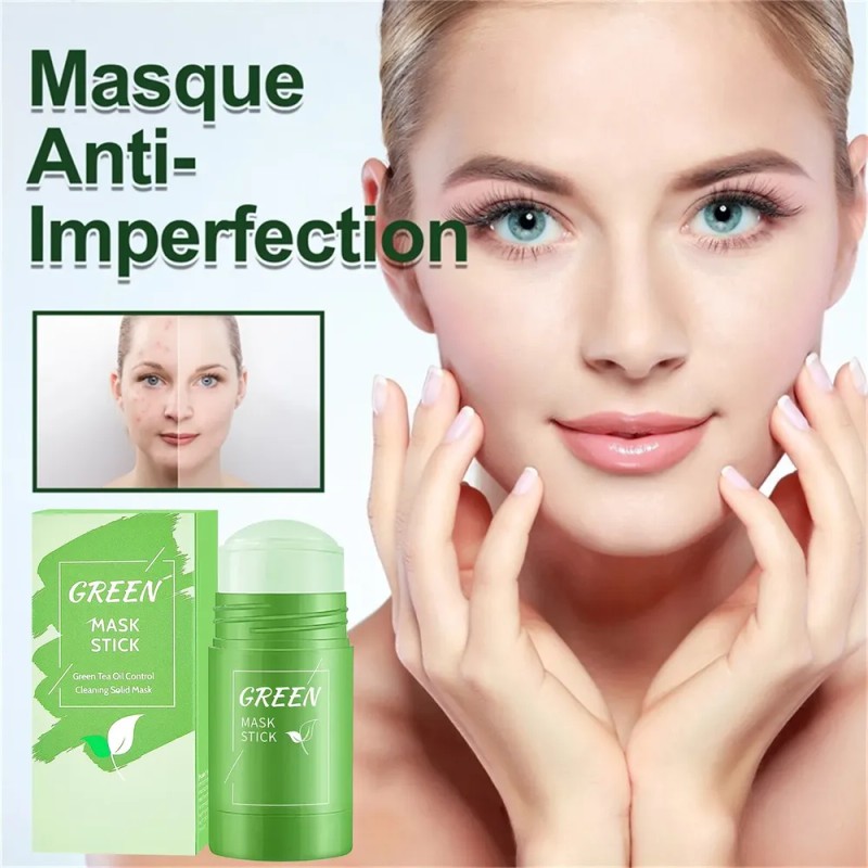 Máscara Facial Té Verde Mejorar Eficazmente Los Puede La