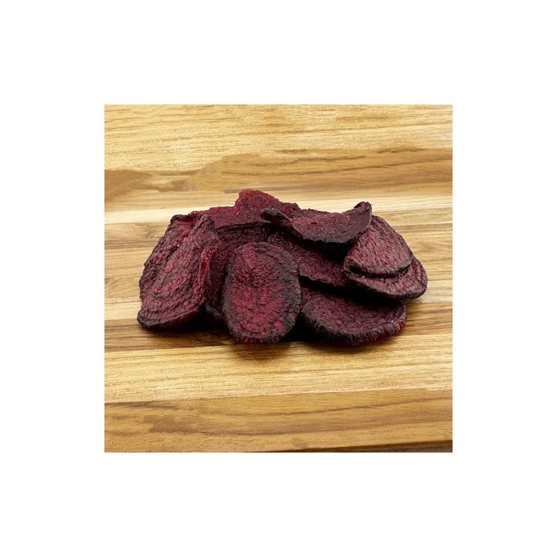Fried Beets, Sea-Salted Beet Chips, No Color or Sugar Added,