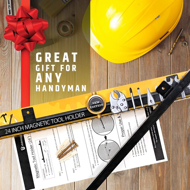 24" Heavy-Duty Magnetic Tool Holder (Upgraded Version) - Extremely Powerful