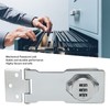 Mechanical Password Lock Silver Combination Lock Anti Theft Hasp Lock