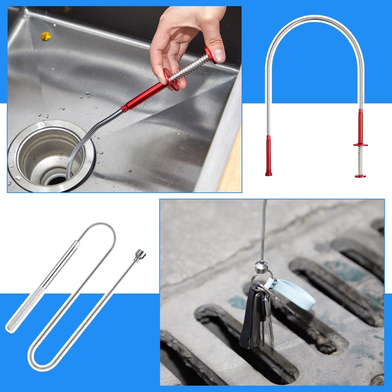 Tudomro 7 Pcs Telescoping Magnetic Pick up Tool Set 28''