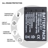 3-Pack LP-E17 Battery with Smart Triple Charger for Canon EOS