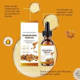 Generic Wild Organic Frankincense Resin Oil for Face - Reduces Fine Lines & Wrinkles, Soothes Irritated Skin, Deep Hydration for All Skin Types, Ideal for Daily Skincare Routine (3pcs, 2 fl.oz)
