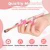 3 PCS Acrylic Nail Brush Set, Size 8/12/14 Professional Nail