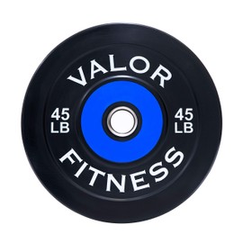 Valor Fitness BPP-45 Bumper Plate Pro, 45 lb (Sold Individually)
