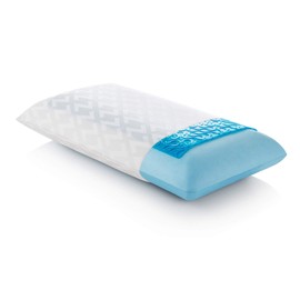 Z Gel-Infused Dough Memory Foam + Z Gel Pillow - Removable Tencel Cover - Queen - Mid Loft