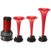 HELLA 003001681 Triple-Tone Melodic Sound Air Horn Kit with 12V
