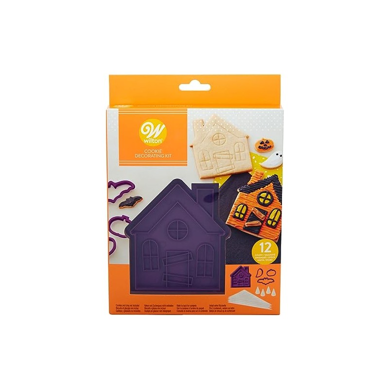 Haunted House Stamp Decorating Kit - Set of 12