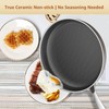 LOLYKITCH 10 In Hybrid Nonstick Stainless Steel Sauté Pan with