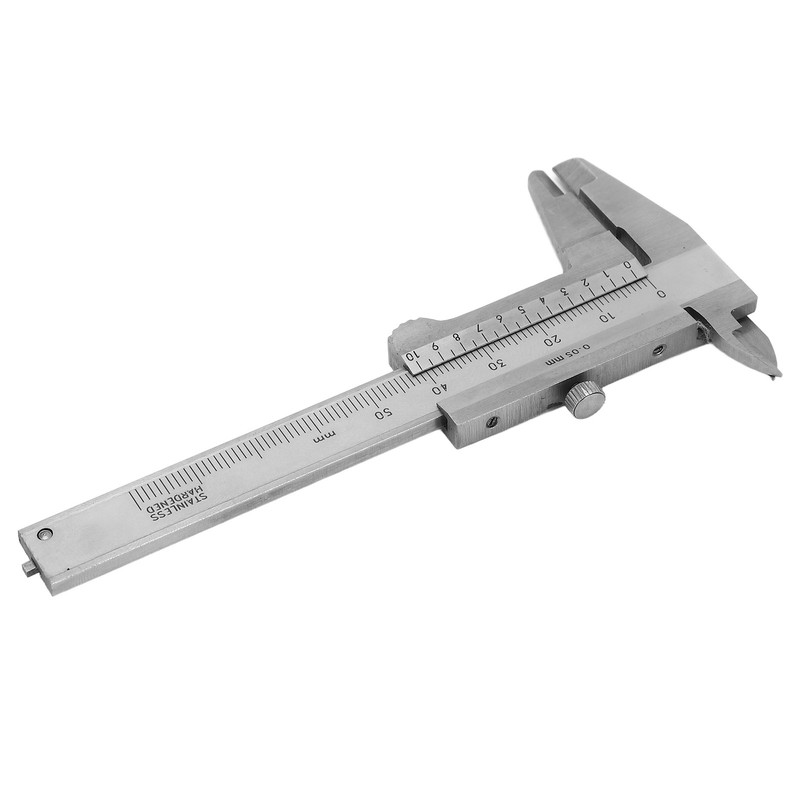 Vernier Caliper Stainless Steel High Accuracy Small Portable Measuring Tool