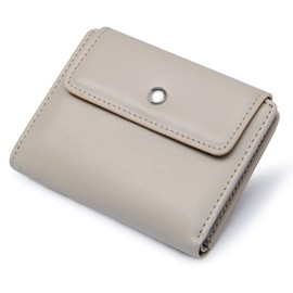 GEEAD Women's RFID Blocking Pu Leather Small Wallets, Slim Multi Card Holders Wallet for Women with Zipper Coin Pocket