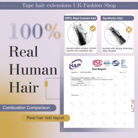 UK-Fashion-Shop 14inch Tape in Hair Extensions Real Human Hair Remy Hair Straight Seamless Skin Weft Tape on Extension - 20PCS 40g 70 Platinum White