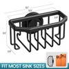Gold Sink Sponge Holder for Kitchen Organization – Suction Cup
