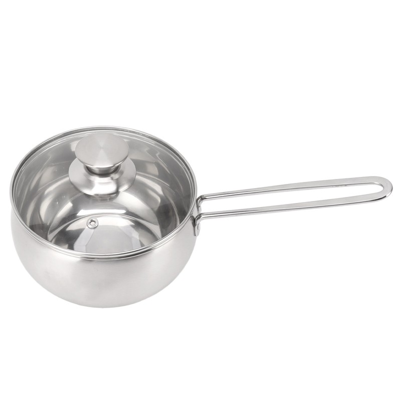 Milk Warmer Pot Stainless Steel Thick Composite Bottom Even Heating