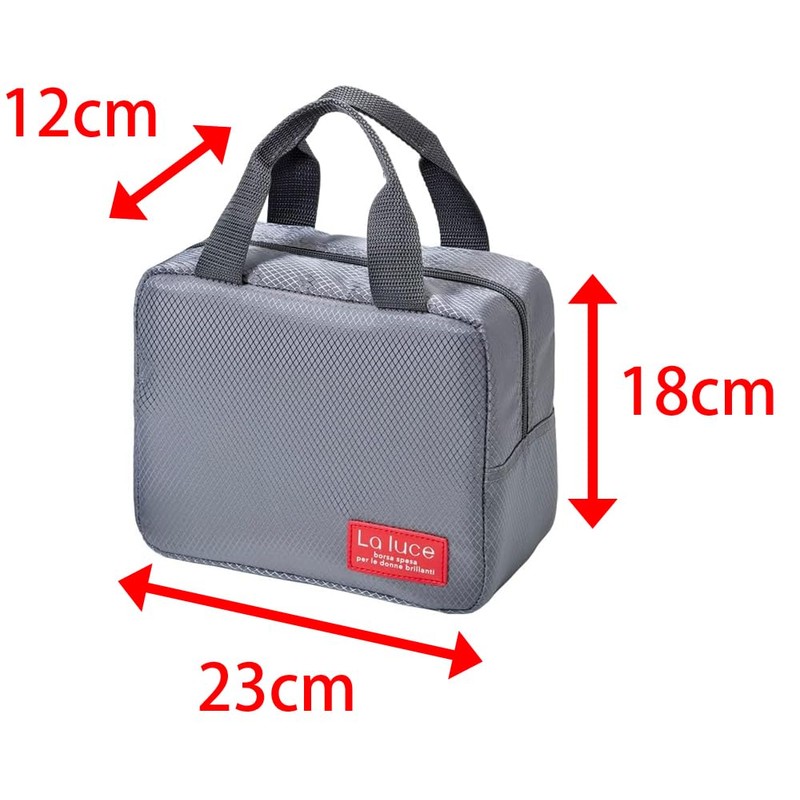 Takagi Metal NV-LULB-GR Lunch Bag, Gray, La luce, Cool Lunch