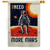 NASA More Mars House Flag Armed Forces Space Program Discovery