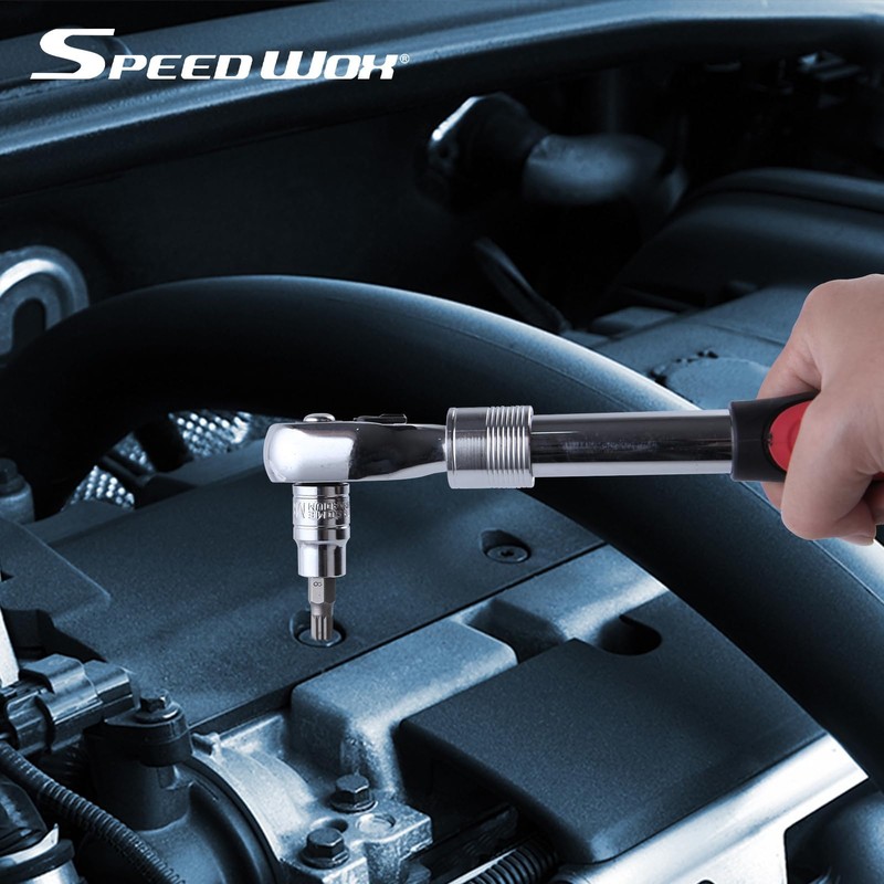 SPEEDWOX 10 Pcs Triple Square Bit Socket Set Spline Socket