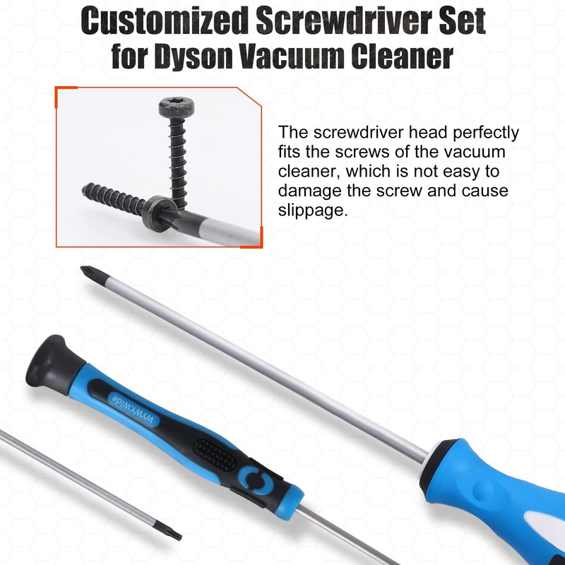 Customized Screwdriver Set Compatible with Dyson V6 V7 V8 V10