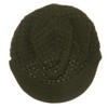 Rasta Plain Beanies Visors (05)-Olive