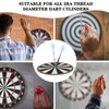 Yidootwo 8 PCS Dart Shaft Professional Winged Dart Shaft K