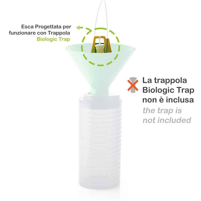 BIOLOGIC TRAP Super Pheromone Popillia Japonica Organic, Double Essence, Effective