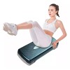 ShopMall Step Banco Aerobics Ejercicio Fitness Crossfit Ajustable Color Gris