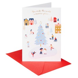American Greetings Christmas Card (One Smile at a Time)