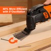 JORGENSEN Oscillating Tool 5°Oscillation Angle, 4 Amp Oscillating Multi Tools