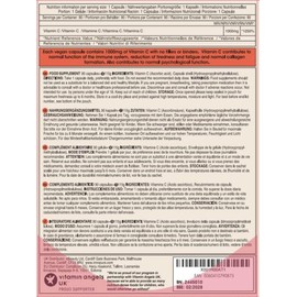 INNOPURE Pure Vitamin C Capsules 1000mg (No Fillers or Binders) Pure-Fill Supplement, Easy to Swallow 1 Daily Capsule (Not Tablets) 90 Capsules