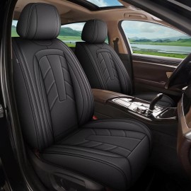 Unbranded Car 5 Seat Covers Faux Leather Front Rear Seat Pad For Toyota 4Runner 2009-2025