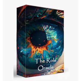 Trikendou The Role Oracle Cards Deck - Tarot Cards for Who Questions, Beginner Oracle Deck, Foiled Oracle Cards with Meaning on Them -54 Role Cards -【Special Role Edition】