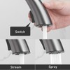 360°Swivel Pull Out Kitchen Faucets with 2 Spray Modes High
