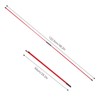 Fiberglass Golf Alignment Sticks 2 Sections Foldable Golf Direction Indicator