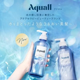 Aquall Shampoo Refill [Moisture Damage Care] Shampoo Refill, 13.5 fl oz (400 ml) (Lily Bell & Pair), Moisturizing, Maintenance, Men's, Women's